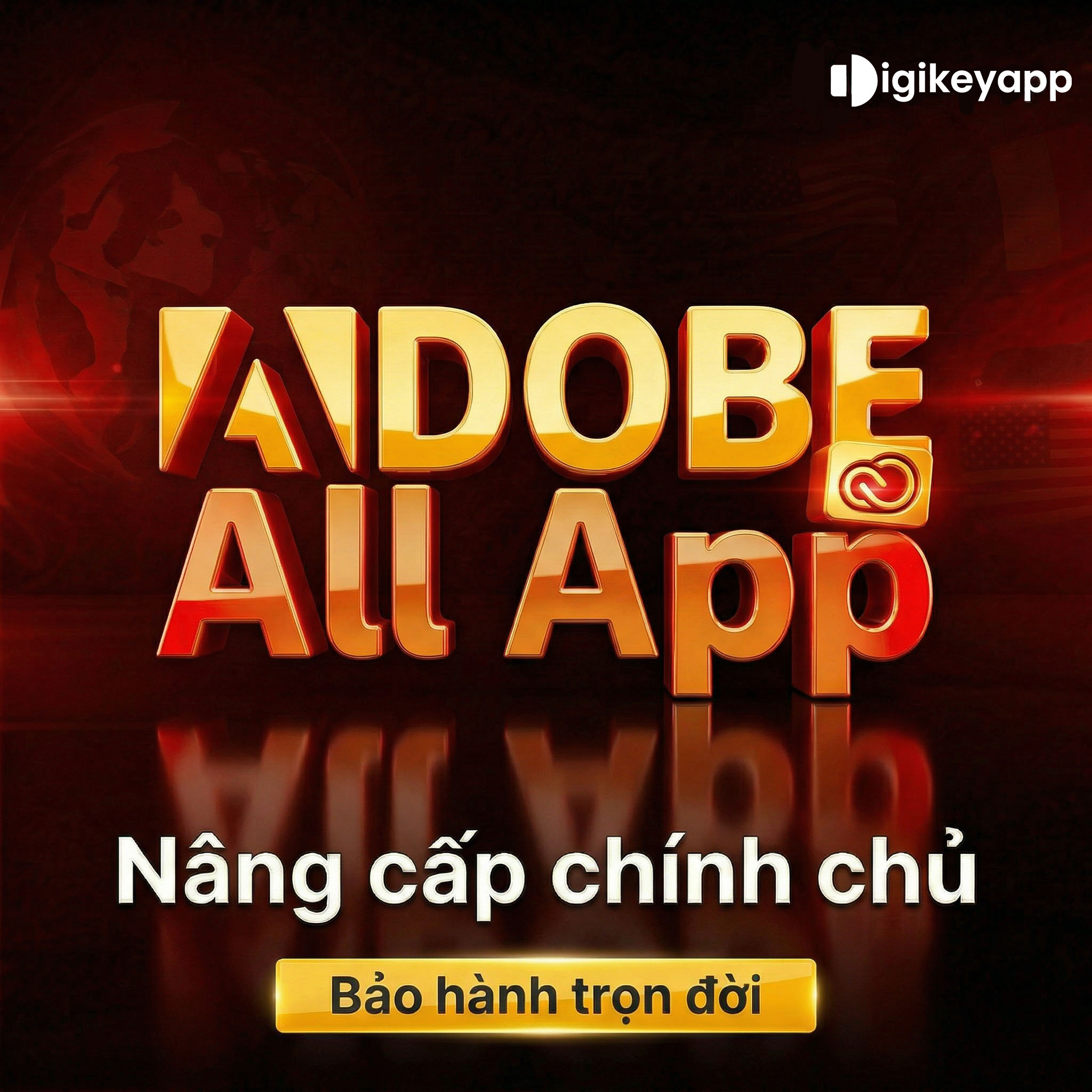Tài khoản Adobe All Apps tự động lấy code