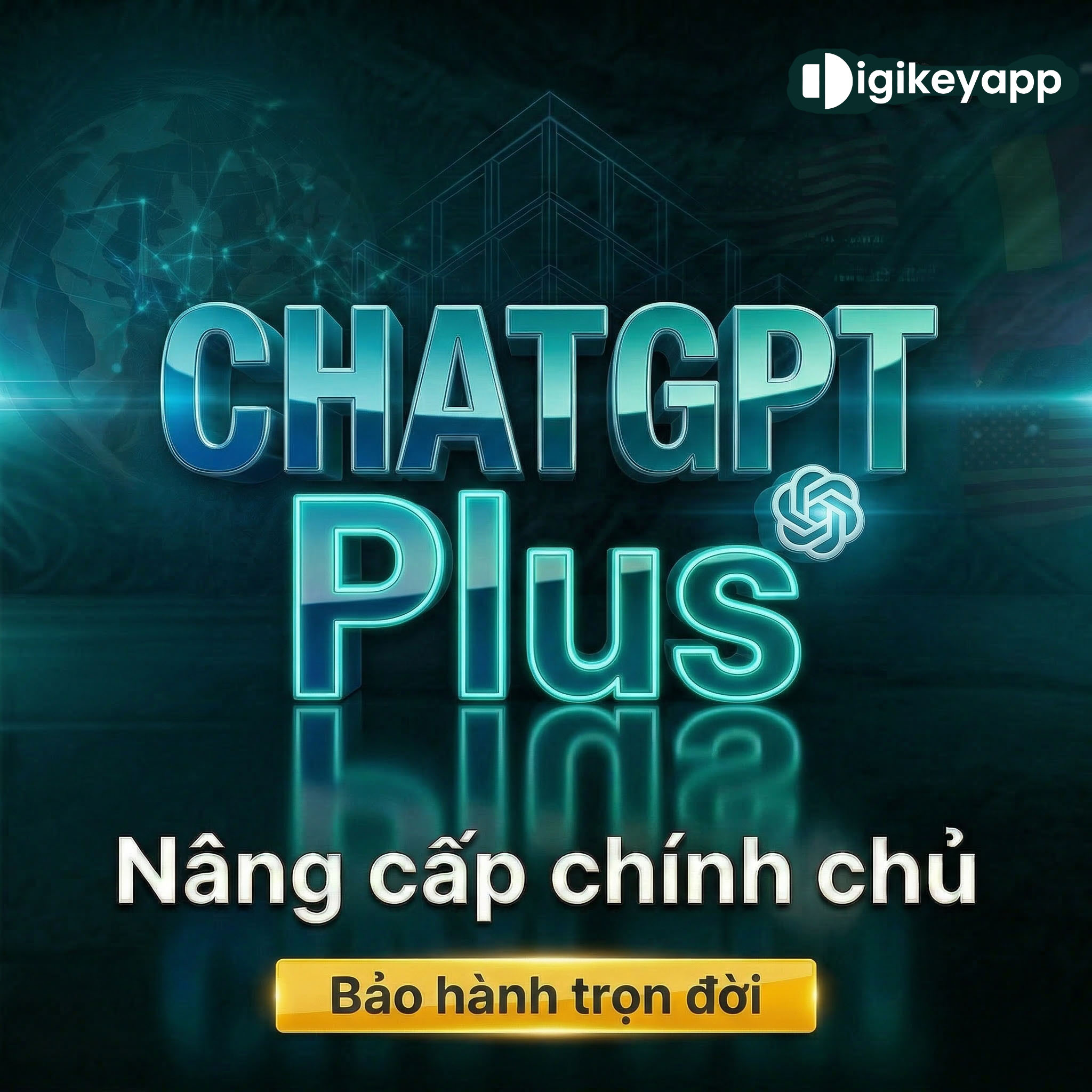 Nâng cấp tài khoản chatgpt chính chủ