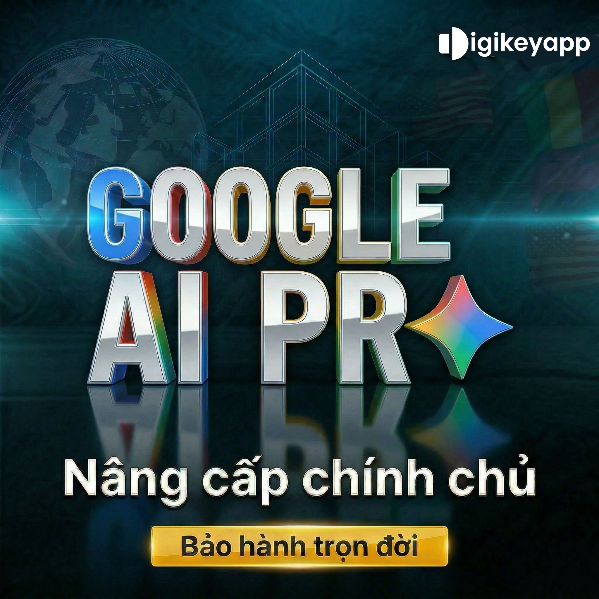 Google Ai Pro dạng tài khoản cấp