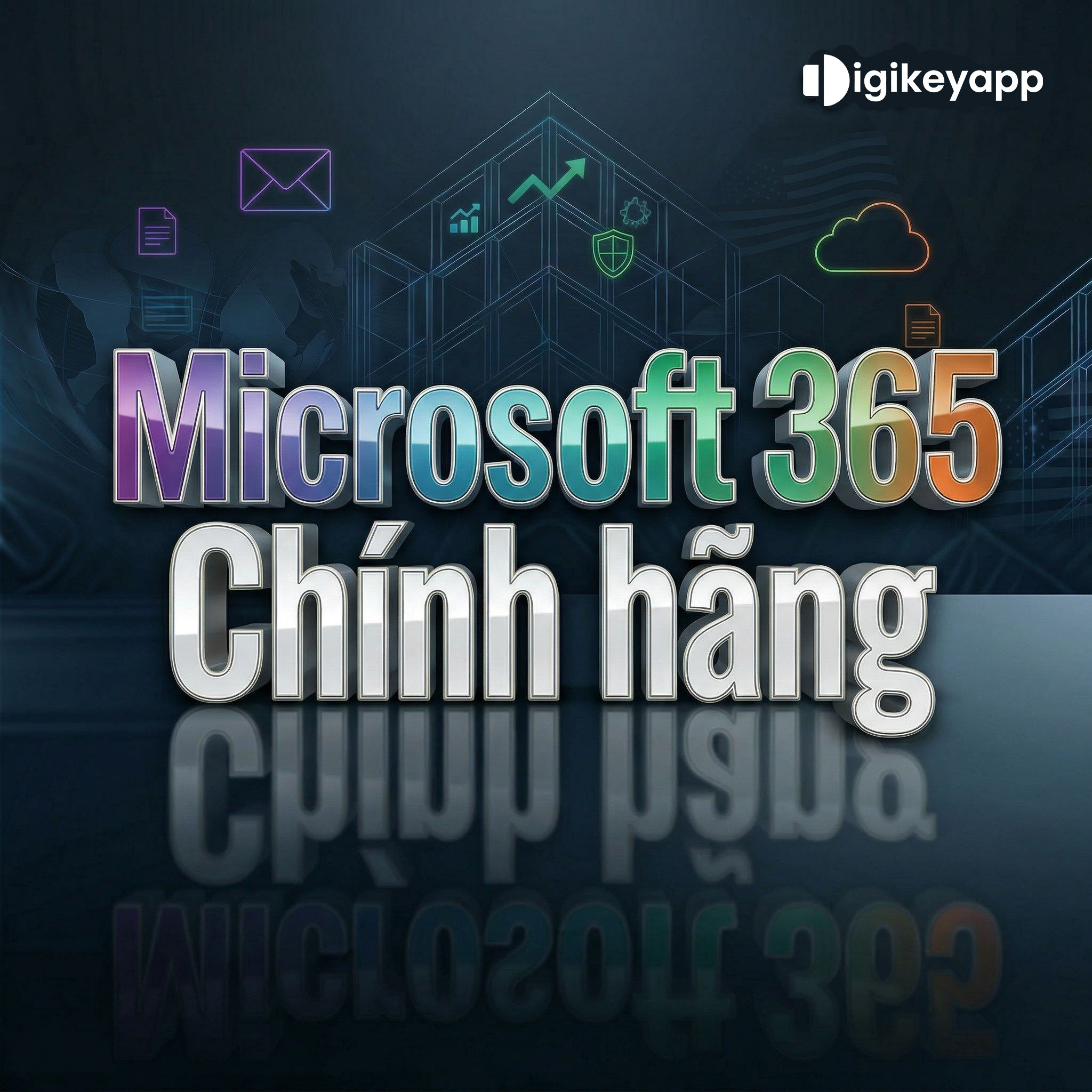 Office 365 bản quyền Word Excel PowerPoint và 1TB OneDrive